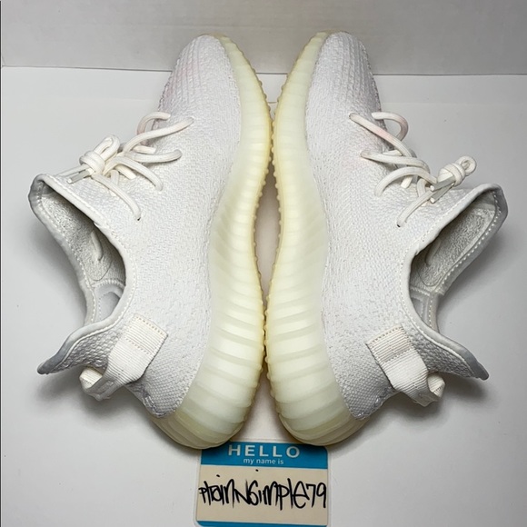 🔴SOLD🔴 Adidas Yeezy 350 Boost Triple White sz 10 - Picture 4 of 9